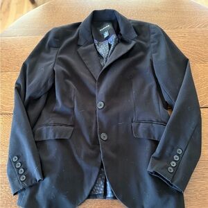 George Men's Classic Black Jacket